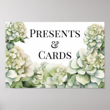 Elegant, vit grönt, blommigt bröllop