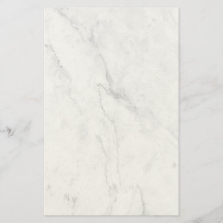 Elegant vit marmor hemdekor brevpapper