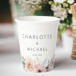 Elegant, vit och pastel Boho Bröllop