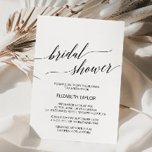 Elegant vit och svart kalligrafi bröllopsfest