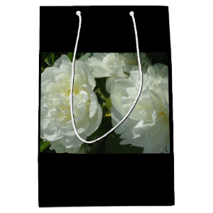 Elegant vit peony-blommigt, vit blomma