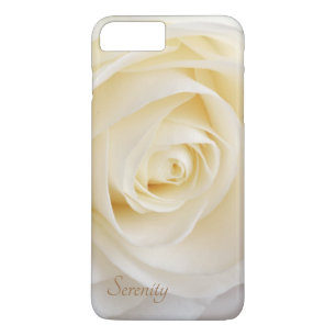 Elegant Vit ros Blommigt