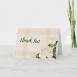 Elegant Vit ros Tack