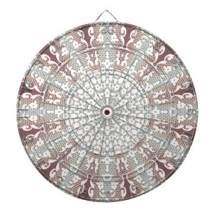 Elegant Vit Snöre Dekorativ Dartboard Darttavla