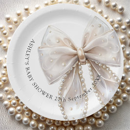 Elegant Vita babyskor för babykläder
