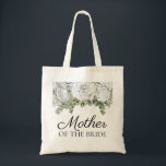 Elegant Vita Blommigten Bröllop Mor i Bride Tygkasse<br><div class="desc">Vackra och elegant vita blommigten Budens mamma bröllop till väskan. Kontakta oss om du behöver hjälp med att anpassa eller matcha produkter.</div>