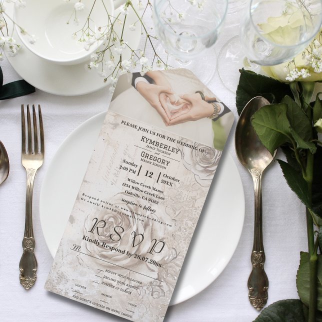 Elegant Vita Krämrosor Blommig Webbplats (Skapare uppladdad)