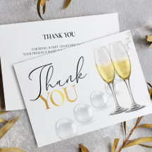 Elegant vitguld pärlor & Prosecco bröllopsdusch