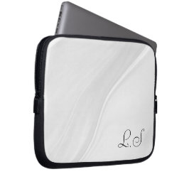 Elegant vitt fodral för surfplatta 10 tum