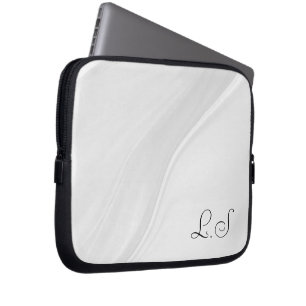 Elegant vitt fodral för surfplatta 10 tum