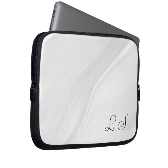 Elegant vitt fodral för surfplatta 10 tum (Framsidan Höger)