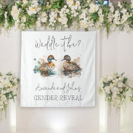 Elegant Waddle Det är Mallard Anka Gender Reveal