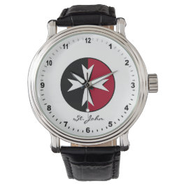 Elegant Wales Watch & Welsh Flagga/Cymru Armbandsur