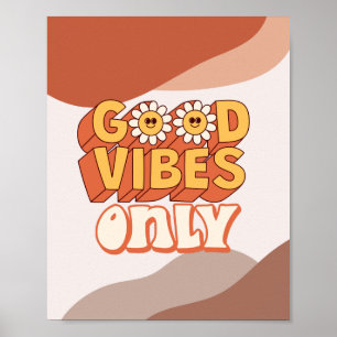 Elegant Wall Art Affisch bra vibbar endast Boho