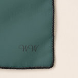 Elegant Wardrobe Tiber Monogrammed Scarf Sjal<br><div class="desc">Elegant Wardrobe Tiber (Mörk Cyan) Monogrammed Scarf. Design av Claudine Boerner.</div>