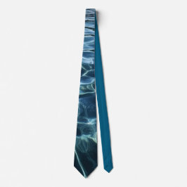 Elegant Water-Effect Necktie / Krawatte Slips