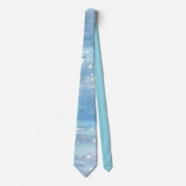 Elegant Water-Effect Necktie / Krawatte Slips