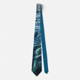 Elegant Water-Effect Necktie / Krawatte Slips