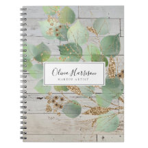 Elegant Watercolor Greenery Guld Löv