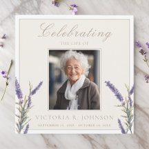 Elegant Watercolor Lavender Firande of Life