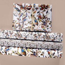 Elegant Watercolor Löv Berries Blommigt