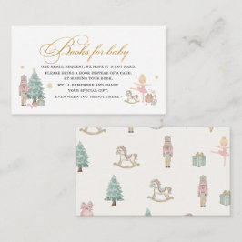 Elegant Watercolor Nutcracker BalletEnclosure Card Tilläggskort