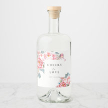 Elegant Watercolor Peonies Bröllop