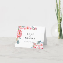 Elegant Watercolor Peonies Bröllop