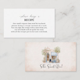 Elegant Watercolor, sa hon i BridEnclosure Card Tilläggskort