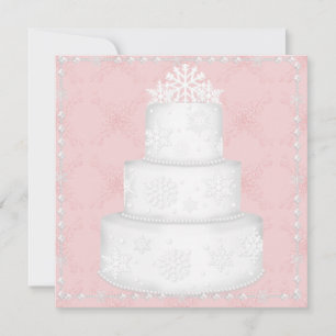 ELEGANT WATERMELON BRÖLLOP CAKE TOPPER INBJUDANDE INBJUDNINGAR