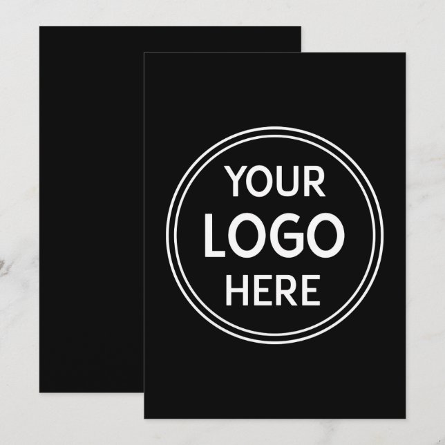 Elegant Wedding Event Personalized Inbjudningar (Fram/baksida)