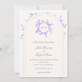 Elegant Wedding Invitation  Inbjudningar