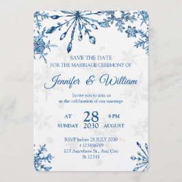 Elegant  Wedding Invitation - Stylish weeding card Inbjudningar