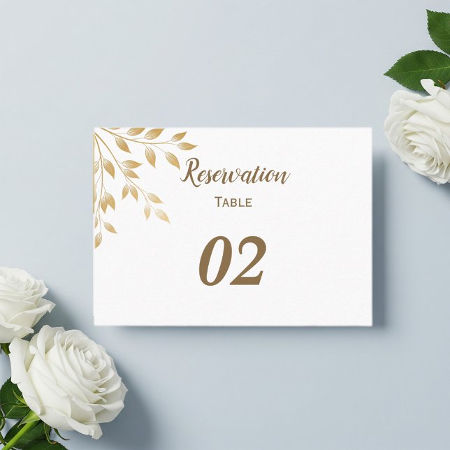 Elegant  wedding placeholder placeringskort (Skapare uppladdad)