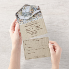 Elegant Western Boho Bröllop allt-i-ett