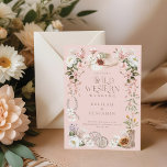 Elegant Western Watercolor Blommigt Cowboy Bröllop Inbjudningar<br><div class="desc">Björka på en drömfärd resa med vår blommigt i westerna stil, Bho land elegant bröllop inbjudan. Där Westernt uppfyller den bohemiska blommigtens grymma charm. En harmonisk blandning av våra handmålade vattenfärgade blommigtar, cowboyhatt, cowboystövlar, hästskon, vagnshjul och träfat med blommande blommigtar i elegant boho färg som framkallar värmen i ett ökensolnedgång...</div>