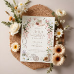 Elegant Western Watercolor Blommigt Cowboy Bröllop Inbjudningar<br><div class="desc">Björka på en drömfärd resa med vår blommigt i westerna stil, Bho land elegant bröllop inbjudan. Där Westernt uppfyller den bohemiska blommigtens grymma charm. En harmonisk blandning av våra handmålade vattenfärgade blommigtar, cowboyhatt, cowboystövlar, hästskon, vagnshjul och träfat med blommande blommigtar i elegant boho färg som framkallar värmen i ett ökensolnedgång...</div>