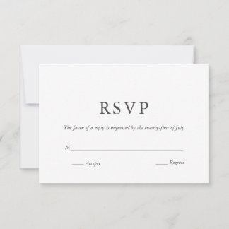 Elegant White Black Modern Monogram Payed OSA