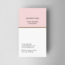 Elegant White Blek Rosa Copper Line Consultant