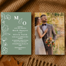 Elegant White Blommigt Bröllop