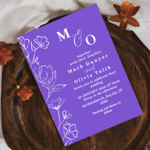 Elegant White Blommigt Bröllop