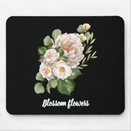 Elegant white floral bouquet with green leaves musmatta