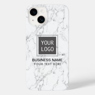 Elegant White Marble Corporate Anpassningsbar Logo