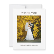 Elegant White Minimalist Bröllop Photo