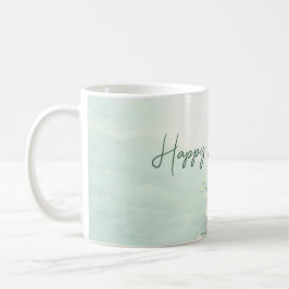 Elegant White Orchid Birthday Mug Kaffemugg
