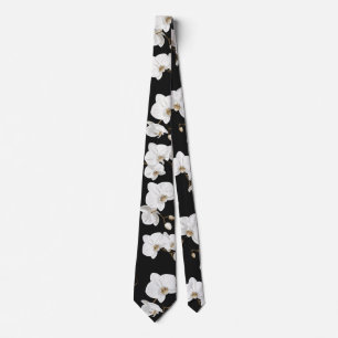 Elegant White Orchids Slips