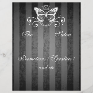 Elegant White Royal Butterfly Reklamblad