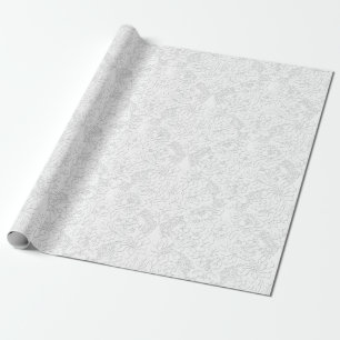 Elegant White Snöre Presentpapper