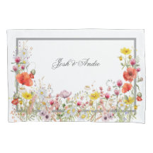 Elegant WildblomBoho Anpassningsbar Script Namn