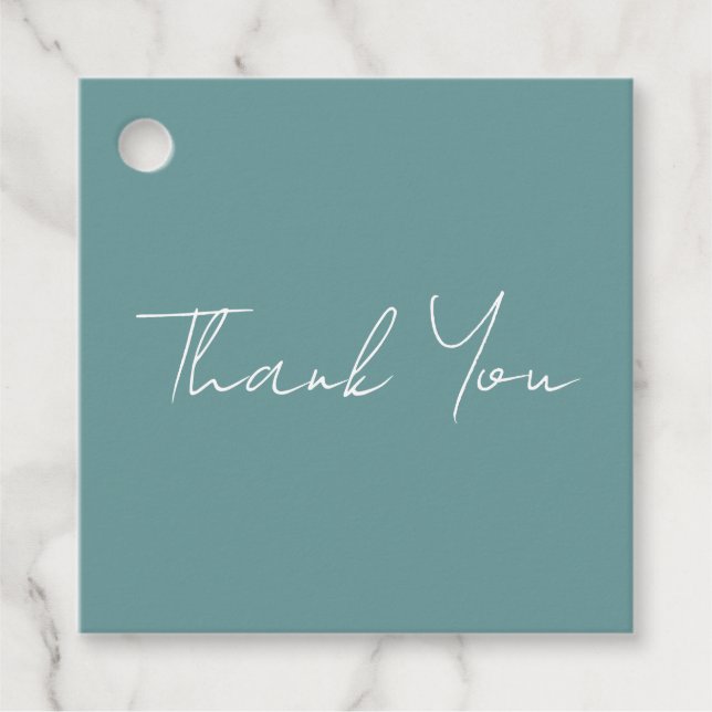 Elegant Wildblomma Bröllop Gåvor Etiketter (Framsida)